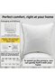 Square Throw Pillow with Sponge Filling Inside, 5 Pieces - 3