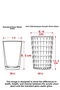 Allegra White Acrylic Cup |   400 ml for Water, Soft Drinks and Coffee Side Presentations |   Not Glass |   Break - 4