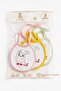 Newborn Baby 3-Piece Bib Set 100% Cotton Embroidered Soft Baby Bib - 4