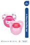 Orthodontic Soft Silicone Tip Pacifier Set of 2 18+ Months Girl