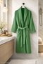 Premium Cotton Unisex Bathrobe - Soft-Textured Quick-Drying Vibrant-Colored Bathrobe