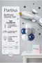 Large Size Interstellar Spacecraft Balloon Stand Set |   Transparent 7-Piece Stand + Spacecraft Foil Balloon 48” + 7 Latex Balloons - 2