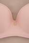 Pink Micro Striped Accessory Detailed Covered T-Shirt Bra Knitted Bra Thmss26Su00016 - 6