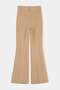 Bej Flare Dokuma Pantolon TWOSS26PL00232 - 5