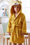 Boy's Bathrobe with Yellow Tiger Figure Tphss26Oz00002