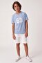 Mavi Baskılı Örme Erkek Çocuk T-Shirt TKDSS26TS00070 - 2