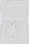 White Polka Dot Patterned Thick Strap Back Zipper Waist Tie Dress Tdrss26El00092 - 4