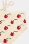 Beige Cherry Embroidered Women's Hair/Waist Accessory Takss26Da00027 - 4