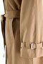 Wardrobe Essentials Camel Bağlamalı Yaka Detaylı Oversize Uzun Trençkot TWOAW27TR00022 - 9