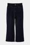 Koyu Mavi Yüksek Bel Comfort Dikiş Detaylı İspanyol Paça Flare Fit Jeans TBBSS24CJ00003 - 5