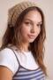 Camel Knitted Bead Accessory Detailed Women's Hair Accessory Takss26Da00039 - 2