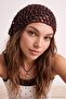 Brown Knitted Women's Hair Accessory Takss26Da00041 - 2