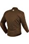 Motorcycle Coat 4 Seasons Cotton Wax Soft Texture Water Resistant Fabric Motor Coat Brown - 2