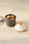 Nostalji Wooden Handle Spice Rack Dark Gray 12 cm - 3