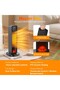 2000W Ceramic Tower Fan Heater with 3D Flame Effect - 5