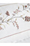 Sementa Embroidered & Handcrafted Cotton Satin Duvet Cover Set - Beige - 2