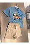 Children's Cotton Top and Shorts Set - 2