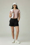 Women's Combed Cotton Half Sleeve Crop Body 98% Cotton 2% Elastane - 2