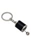 ®   Movable Car Gear Shift Key Ring Six Speed Manual Shift Gear Shifter Knob Metal with Key - 8