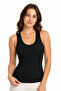 Camisole Lace Detailed Thick Strap Deep Neckline Women's Tank Top