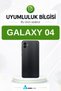 Samsung Galaxy A04 Compatible Luxury Transparent Silicone Case - 4