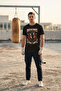 Boxing Printed Athlete No Pain No Gain Boxing Gloves 100% Cotton Unisex Basic T-Shirt - 2