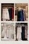 Business Class 44 cm Gold Italian Hook 3 Pieces Wedding Dress Hanger Clothes Hanger Evening Dress Hanger Wooden Hanger - 6
