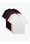 Cotton Regular Fit Short Sleeve Crew Neck Basic 5-Piece Men's T-Shirt Set