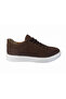 Genuine Leather Casual Men's Shoes Brown Nubuck 8790