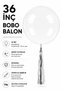 36 Inch Transparent Bobo Balloon – the Largest Size Durable Party and Birthday Decoration Balloon 90 cm