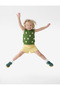 Cotton Textured Shorts with Elastic Waist - 3