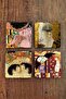 Stone Coasters Set of 4 - UV Printed Natural Stone Coasters - Stone Coasters