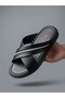 Genuine Leather Summer Men's Slippers - 3