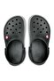 Crocband 11016 Sabo Doctor and Nurse Slippers Orthopedic Unisex Slippers Black - 4