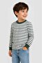 Children's Fine Striped Sweater (C21-18935) - 3