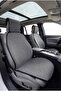 Panda Troy Series Linen Fabric Car Seat Front Cushion Set - Front Seat Protection Cover