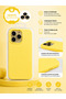 iPhone 17 (6.3 Inch) Compatible Velvet Inside, Stain-Resistant Outside Launch Case with Special Box and Lens Gift