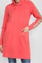 Yaldiz Printed Hood Lace-Up Tunic 41692 - 4