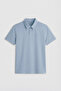 تي شيرت رجالي ذو ياقة بولو من Ice Blue Standard Mold - 87768 - 2
