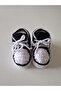 Hobi Kafe Hand Knitted 6-12 Months Black-White Boots Baby Booties - 2