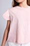 100% Cotton Regular Fit Crew Neck Combed Short Sleeve T-Shirt Girls H7249A826Sm - 3
