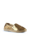 Bronze Leather Women's Espadrille Shoes 01Wj0300 - 2