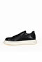 Black Bambi Leather Men's Sneakers 34Ma9426 - 3