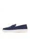Navy Blue Suede Men's Casual Shoes 07Ma21774004 - 3