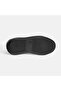 Women's Black Lace-Up Casual Leather Shoes - 4
