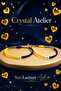 Yellow Navy Blue Heart Fan Bracelet - Handmade Adjustable Lover's Gift Macrame Bracelet
