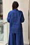 Missdalida Linen Jacket with Front Pocket Flaps - 4