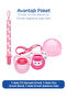 2-Piece Pacifier Set (Box and Tape Set) 0-6 Months Girl - 2
