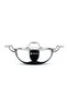 Argent 34cm 9.1L Tri-Ply Stainless Steel Deep Stir-Fry Pan Lid Healthy Cooking Induction Gas