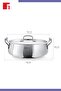 Essentials 24cm 4.4L Tri-Ply Stainless Steel Deep Handi Pot with Lid Induction Gas - 2
